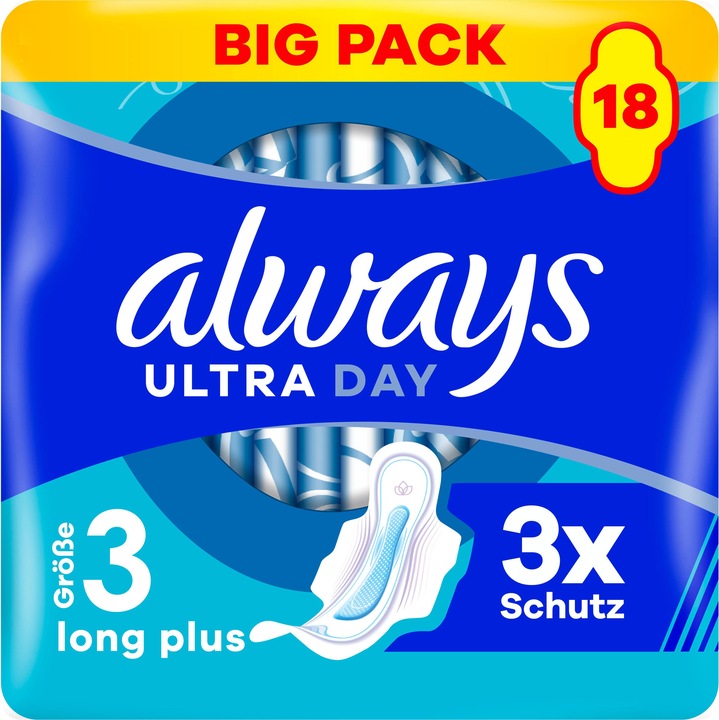 Image du produit Always Bandeau Ultra Long Plus à ailettes BigPack (18 x, Tampons sanitaires)