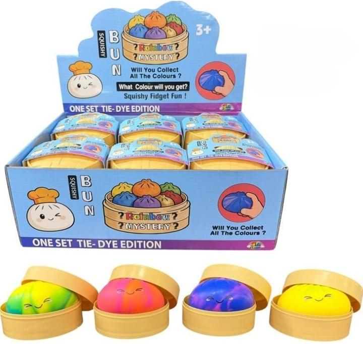 Squishy Dumpling 8.5cm Tie Dye 1 Stück assortiert