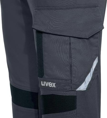 Produktbild Uvex Safety Arbeitshose uvex suXXeed industry grau, anthrazit 25 (25)
