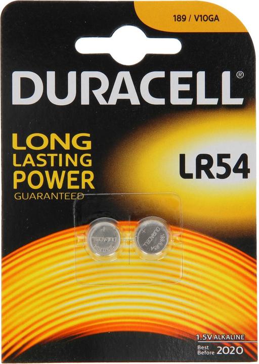 Immagine prodotto Duracell Elettronica (2 pz., AG10, 65 mAh)