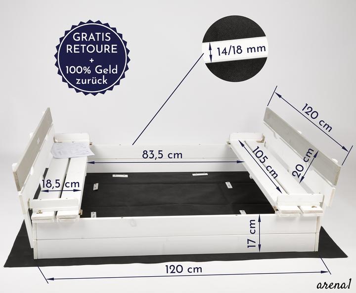 Image du produit Wondermake Arena1 avec bancs et couverture