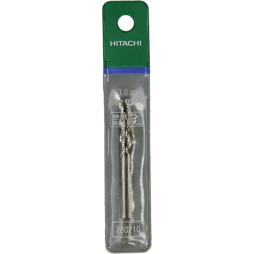 Hikoki, Bohrereinsatz, Zubehör 780209 Metallbohrer HSS-G DIN 338 2,8x61 mm 2 Stück (2,8 Millimeter)