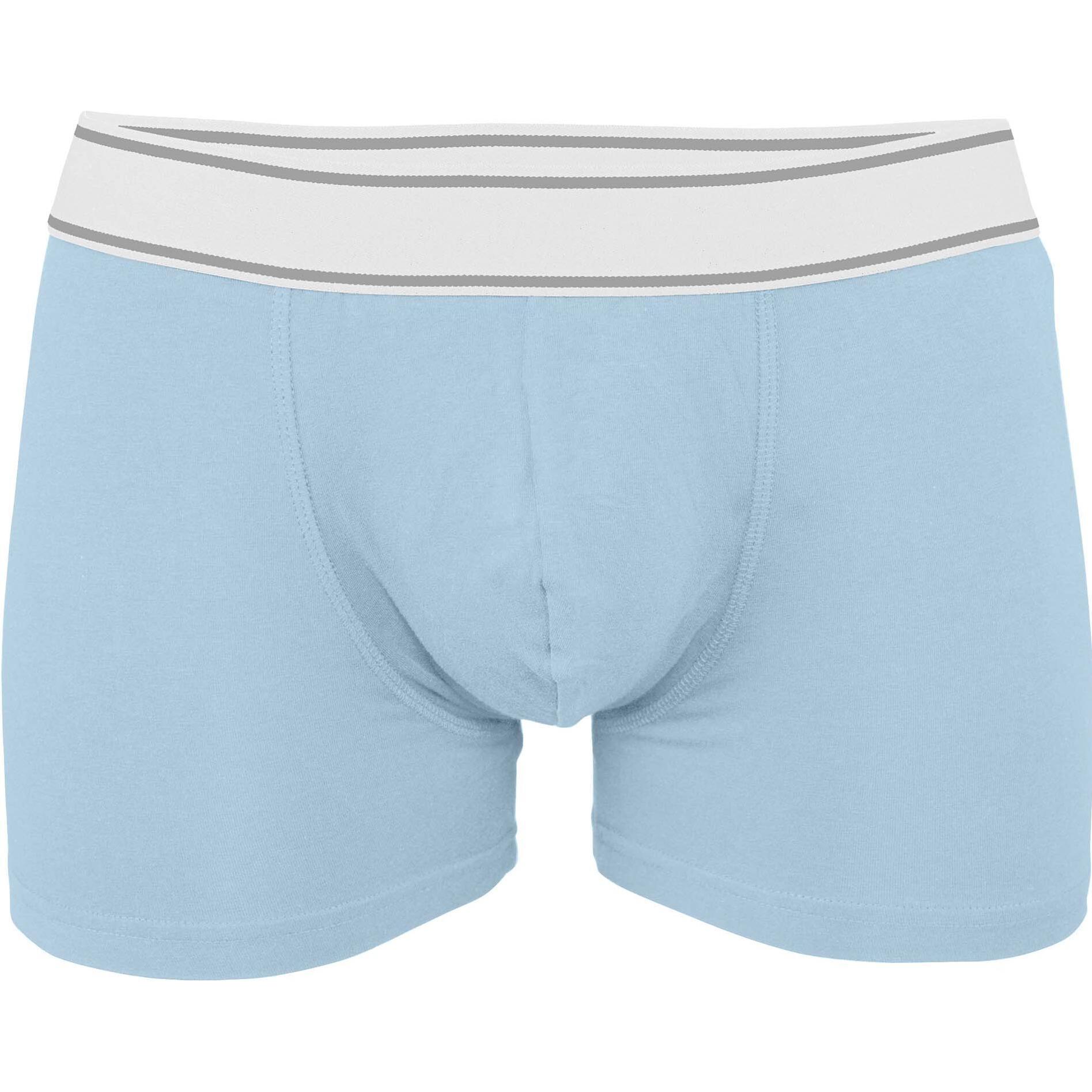 Kariban, Herren, Unterhosen, Boxer, Blau, (XL)