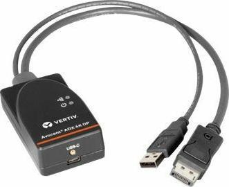 Actual product image Vertiv Avocent ADX-DP-400, DisplayPort, USB Type-C, 3840 x 2160 pixels, 1 pc(s) (USB-C)