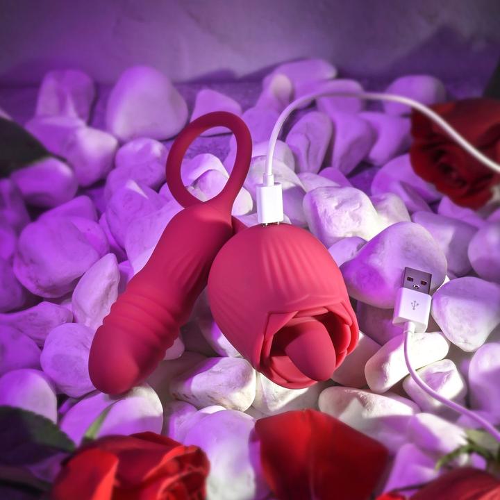 Image du produit Evolved Wild Rose ZungenVibrator Rot
