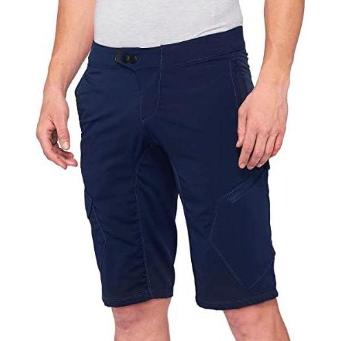 100%, Herren, Velohosen, MTB WEAR Unisex Ridecamp, Marineblau-30 Shorts, Marineblau (Blau), 30 (30), Blau, 30