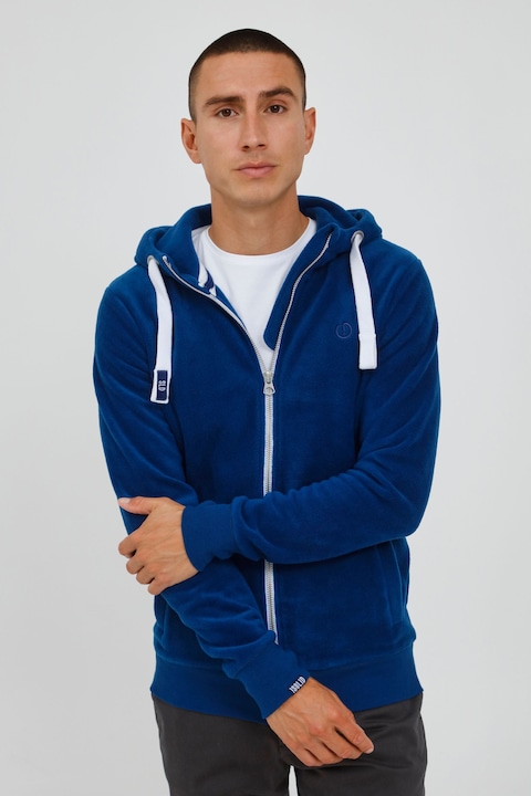 Actual product image Solid Loki Men's Fleece Jacket Zip-Hoodie (L)