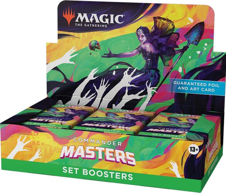 Magic the Gathering Commander Masters Set Booster Display - - EN (Englisch, Booster Display)