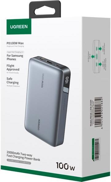 Productafbeelding Ugreen Powerbank (20000 mAh, 100 W, 72 Wh)