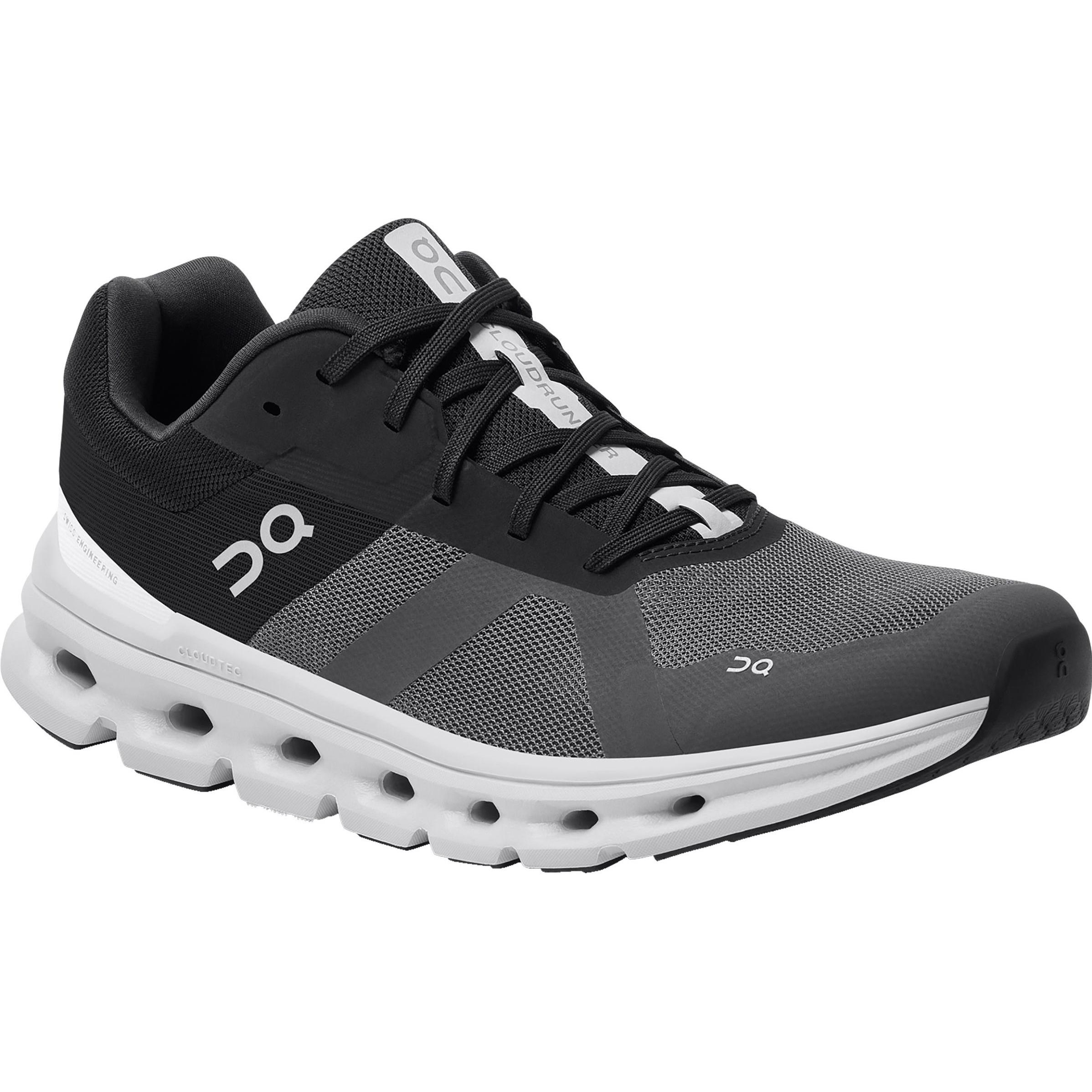 Thumbnail - On Running, Herren, Laufschuhe, Cloudrunner M (44), Schwarz, Grau