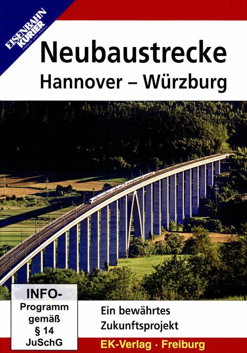 Produktbild Neubaustrecke Hannover-Würzburg,DVD