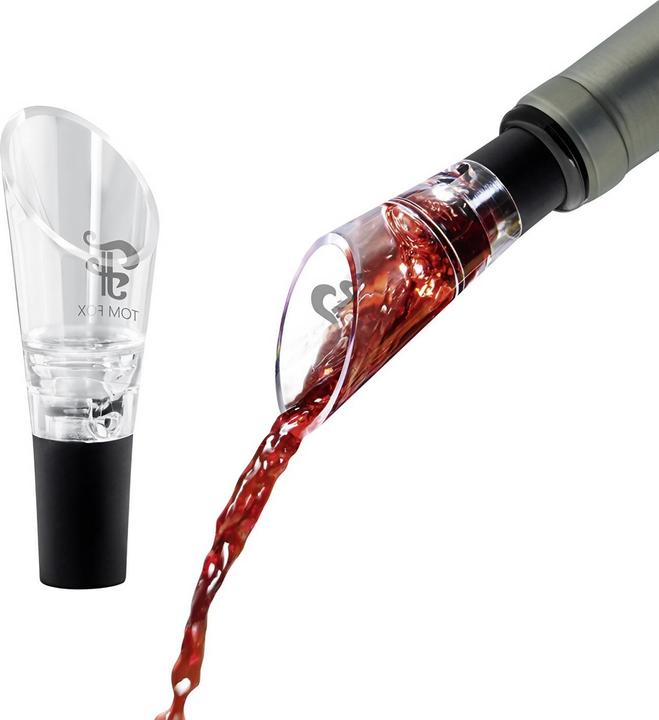 Ich-zapfe Weinausgiesser - Filtro, mit Weinsteinsieb