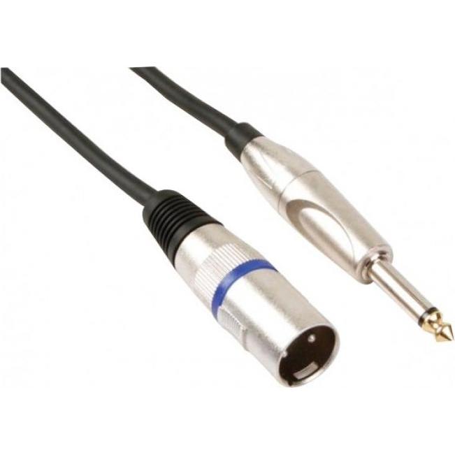 HQ Power PAC116 - Professionelles XLR-Audiokabel (6 m, XLR, 6.3mm Klinke (Jack)), Audio Kabel