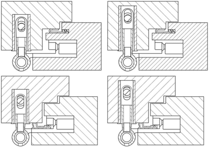 Produktbild Sassba Türbänder Easy 3D-025 / 3DC-025