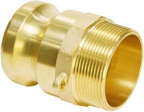 Produktbild Teguma Hebelarmkupplung Kamlok Typ F Messing 1/2 ″ (Kupplung, 20.95 mm)