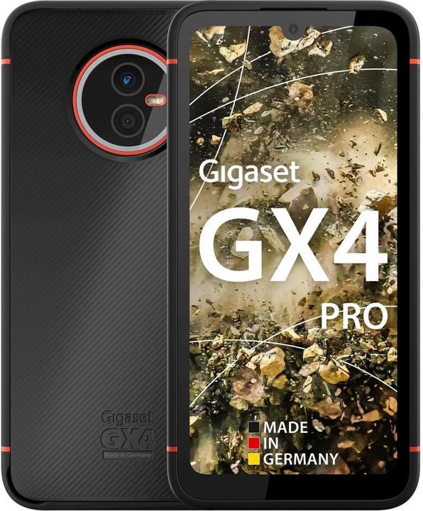 Produktbild Gigaset GX4 PRO (128 GB, Black, 6.10", Dual SIM, 4G)