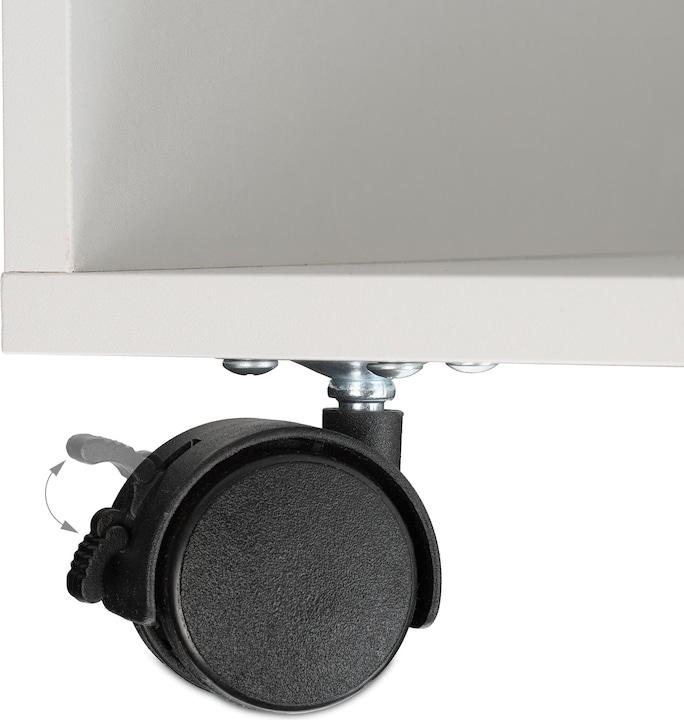 Actual product image Relaxdays Roll cabinet (60 x 48 x 74 cm)