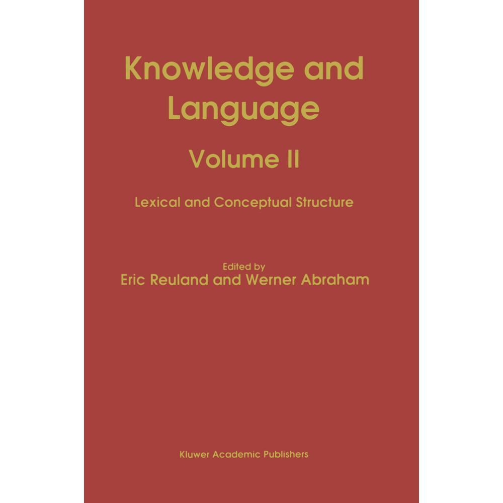 Knowledge and Language, Fachbücher