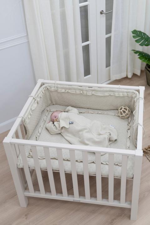 Produktbild Baby's only Bett/ Laufgitter Nestchen Moon, Warm Linen (180 cm, 30 cm)