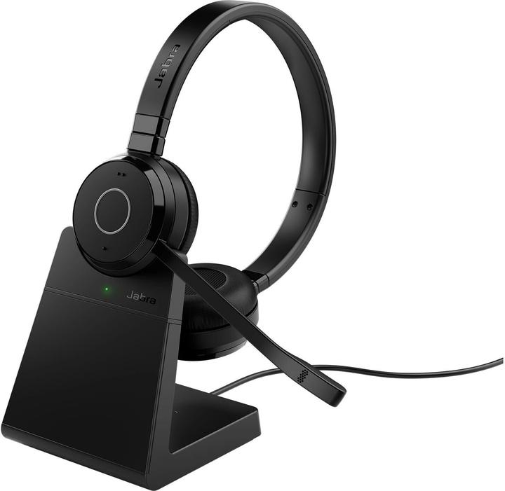 Immagine prodotto Jabra Evolve 65 TE MS Stereo NC (Bluetooth, USB-A) incl. caricatore (Senza fili, USB-A)