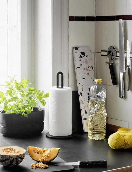 Produktbild Rig-Tig by Stelton RIG-TIG - SPIN-IT kitchen roll holder - Black