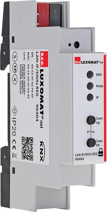 Actual product image BEG LAN-IF/KNXs REG Power supply unit