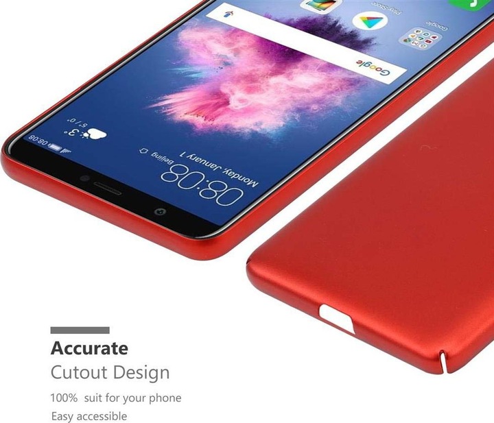 Produktbild Cadorabo Hard Cover Matt Metall Cover (Huawei Enjoy 7S, Huawei P Smart (2018))