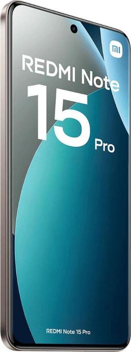 Productafbeelding Xiaomi REDMI Note 15 Pro 5G (512 GB, Titanium, 6.83", Dubbele SIM, 5G)