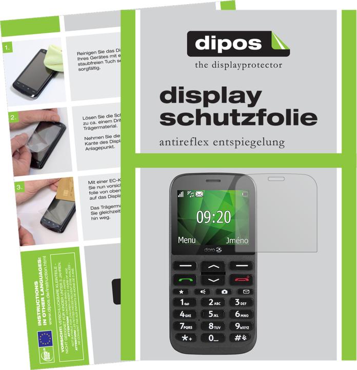 Dipos Pellicola Protettiva Antiriflesso per Doro 8100 (1 pz., Doro 8100