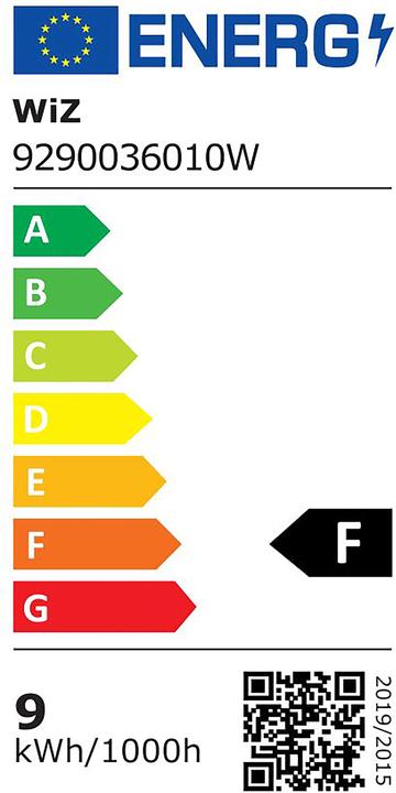 Energie-Label WiZ 8720169074996 (E27, 8.50 W, 806 lm, 1 x, F)
