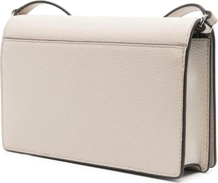 Actual product image Michael Kors MD Flap Xbody Womens Bag Light Sand One Size Light Sand One Size