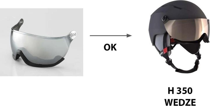 Produktbild Wedze VISOR H350 S3 (One Size)