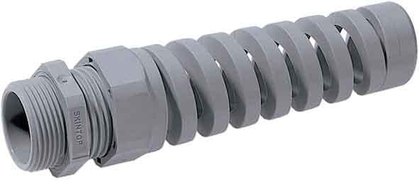 Produktbild Lapp Kabelverschraubung mit Knickschutz SKINTOP M32 x 1.5 11...21 mm x 10 mm Polyamid (SKINTOP BS-M 32X1