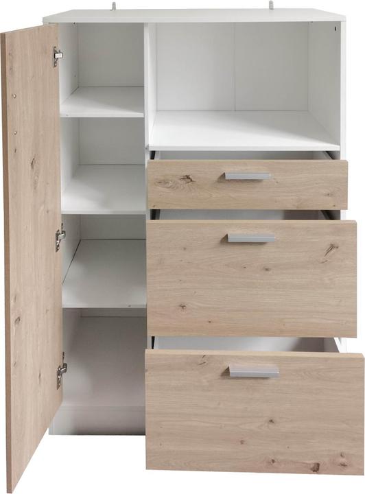 Produktbild HTI-Line Küchenschrank Kombi L Blanca (84.50 x 40 x 133 cm)
