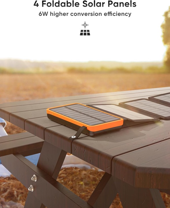 Produktbild A Addtop Solar Powerbank (25000 mAh, 5 W, 92.50 Wh)