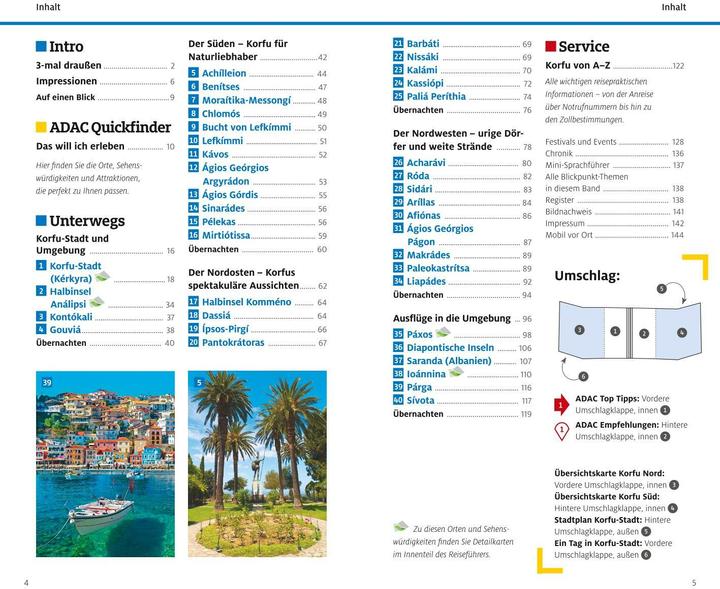 Image du produit Adac Reiseführer Korfu Lefkada Ithaka Kefalonia Zakynthos (Allemand, Klio Verigou, 2024)