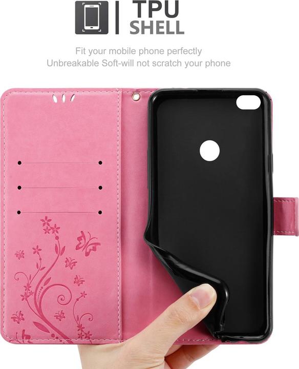 Immagine prodotto Cadorabo Copertina del libro di fiori (Huawei P8 Lite (2017))