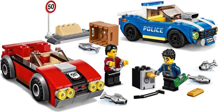 Produktbild LEGO Festnahme auf der Autobahn (60242, LEGO City)