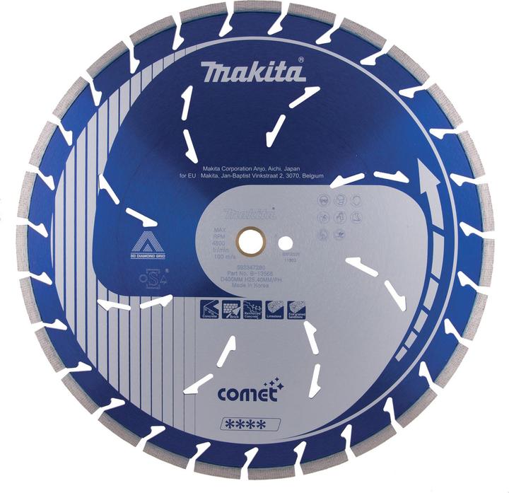 Image du produit Makita lame diamantée. 400x25,4 COMET