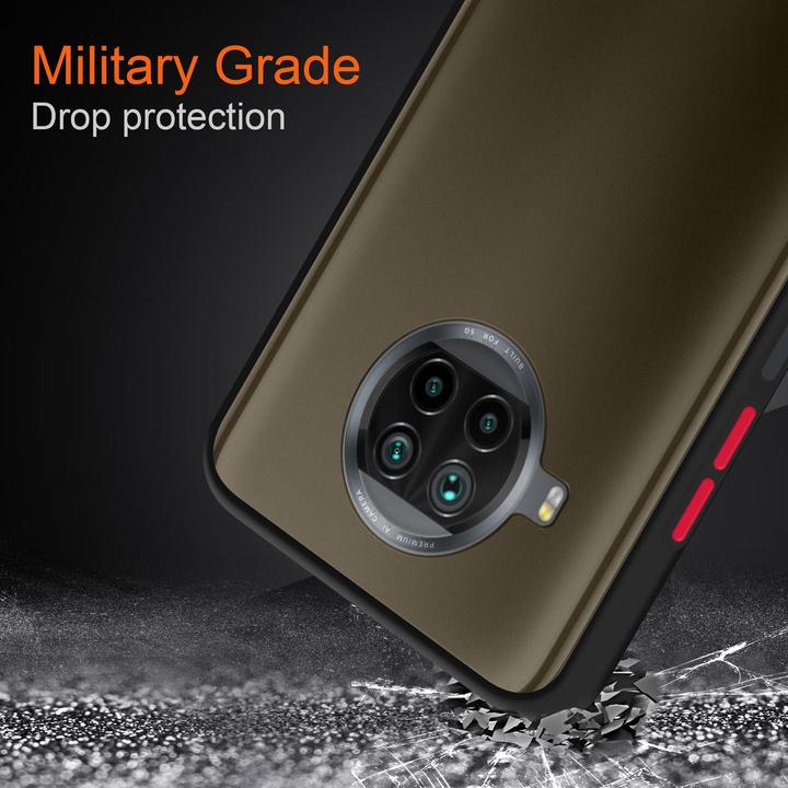 Productafbeelding Cadorabo Hybride matte hoes (Xiaomi Mi 10T Lite)