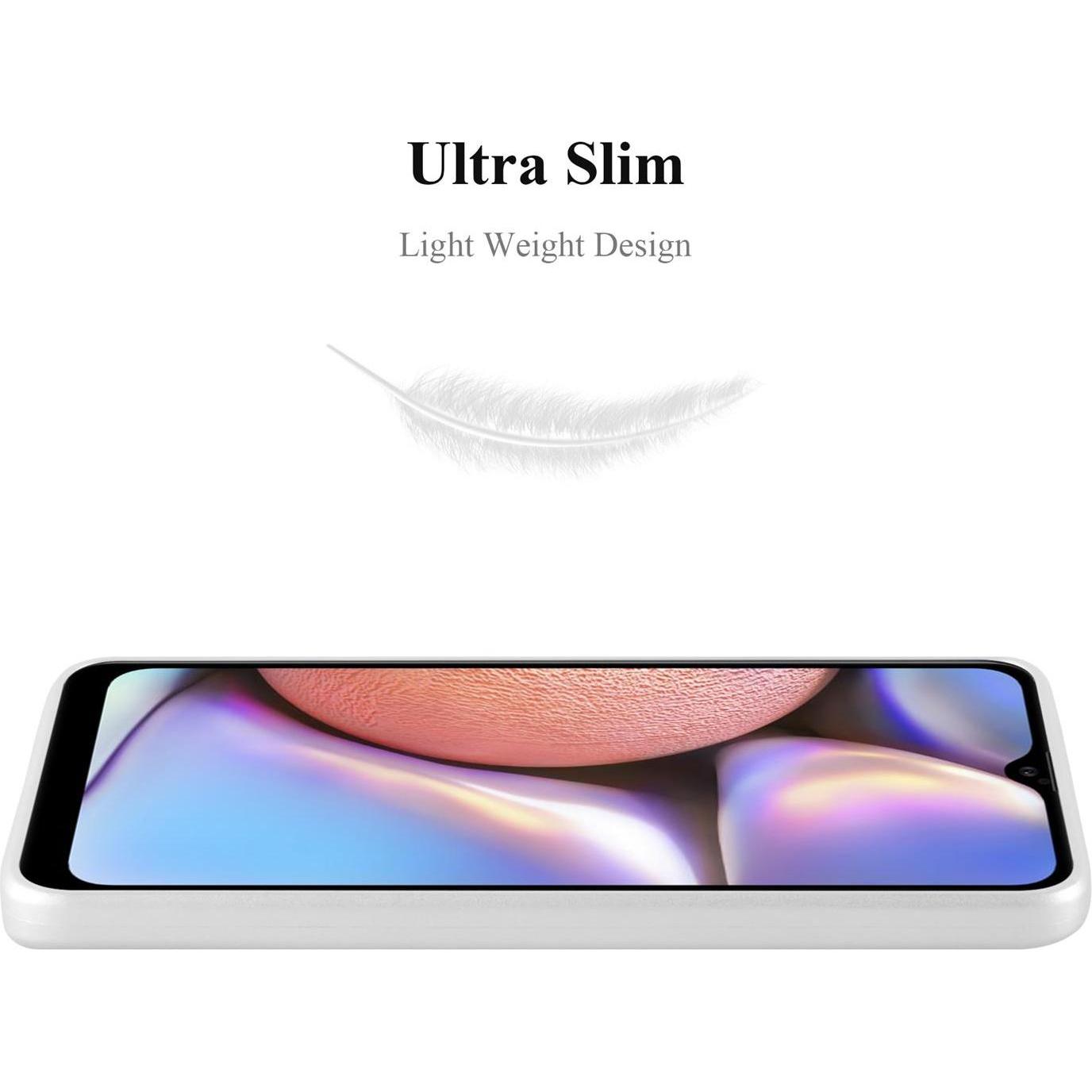 Thumbnail - Cadorabo TPU Matt Metallic Cover (Samsung Galaxy A10s), Smartphone Hülle, Silber
