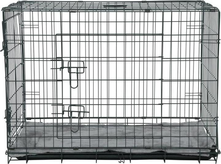 Zolux NOMAD 2w1 XL - kennelowa klatka z dywanikiem - dla psa 107x71x77cm (Hond, Opvouwbaar)