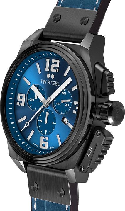 Produktbild TW-Steel TW1016 Canteen Chronograph Limited Edition Herrenuhr 46mm 10ATM (Chronograph)