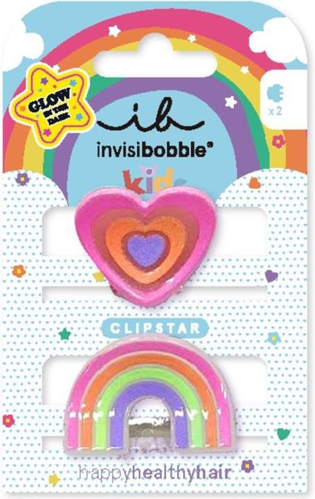 Invisibobble Klamm Clipst Glo Kid Hear 2 (2 Stk.)