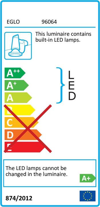 Energie-Label EGLO Pandella 1 (900 lm)