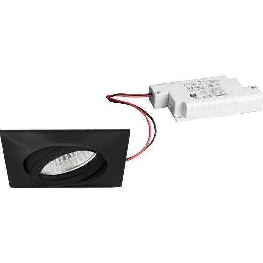 Brumberg Spot LED encastrable au plafond 230V AC 6W 3000K noir (680 lm ...