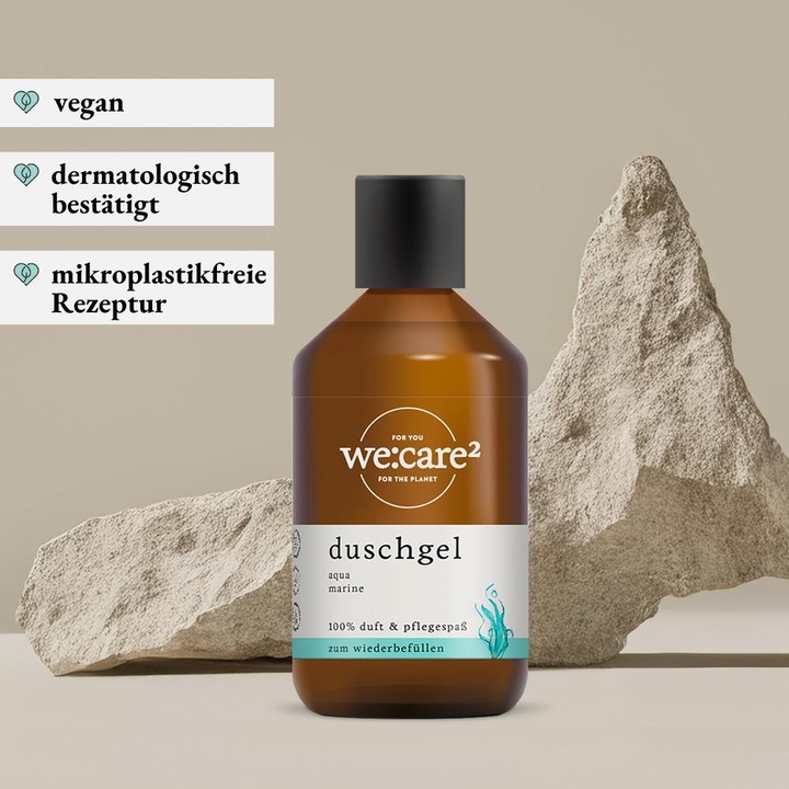 Produktbild we:care2 Duschgel, Aqua-Marine (250 ml)