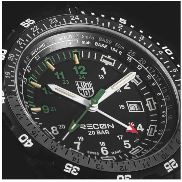 Actual product image Luminox RECON NAV SPC 8830 SERIES (Analogue wristwatch, Swiss made, 46 mm)