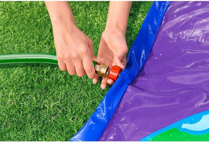 Actual product image Bestway H2OGO! Lunar Launch 2-Lane Double Water Slide 4.88 m (4.88 m)