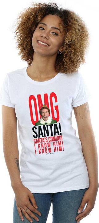 Produktbild Elf OMG Santa I Know Him TShirt (M)